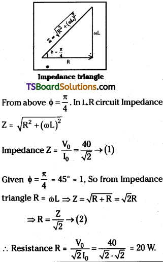 TS Inter 2nd Year Physics Study Material Chapter 10 Alternating Current 15