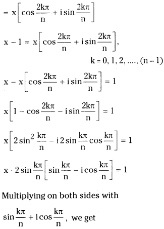 TS Inter Second Year Maths 2A De Moivre’s Theorem Important Questions Long Answer Type 10