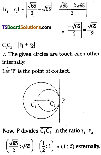 TS Inter Second Year Maths 2B Circles Important Questions Long Answer Type L1 Q13.1