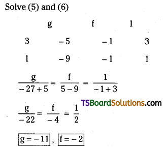 TS Inter Second Year Maths 2B Circles Important Questions Long Answer Type L1 Q8.1