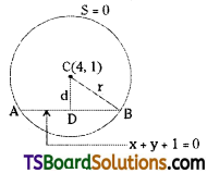 TS Inter Second Year Maths 2B Circles Important Questions Short Answer Type L1 Q10