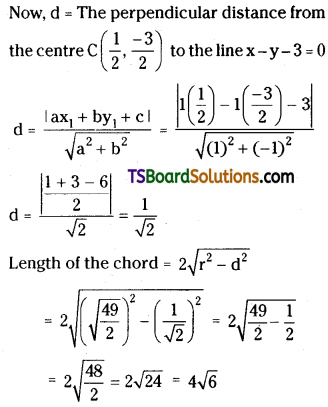 TS Inter Second Year Maths 2B Circles Important Questions Short Answer Type L1 Q11.1