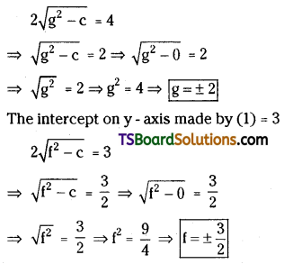 TS Inter Second Year Maths 2B Circles Important Questions Short Answer Type L2 Q3