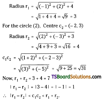 TS Inter Second Year Maths 2B Circles Important Questions Very Short Answer Type L3 Q63