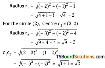 TS Inter Second Year Maths 2B Circles Important Questions Very Short Answer Type L3 Q65