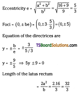 TS Inter Second Year Maths 2B Hyperbola Important Questions Short Answer Type L1 Q3