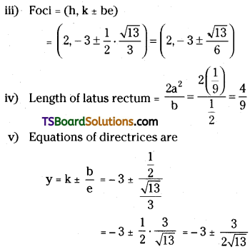 TS Inter Second Year Maths 2B Hyperbola Important Questions Short Answer Type L2 Q6.1