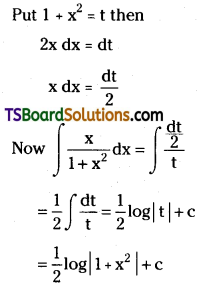 TS Inter Second Year Maths 2B Integration Important Questions Very Short Answer Type L1 Q18