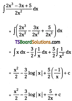 TS Inter Second Year Maths 2B Integration Important Questions Very Short Answer Type L1 Q2