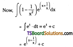 TS Inter Second Year Maths 2B Integration Important Questions Very Short Answer Type L1 Q24.1