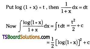 TS Inter Second Year Maths 2B Integration Important Questions Very Short Answer Type L1 Q28