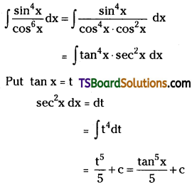 TS Inter Second Year Maths 2B Integration Important Questions Very Short Answer Type L1 Q29