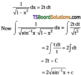 TS Inter Second Year Maths 2B Integration Important Questions Very Short Answer Type L1 Q31