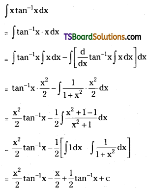 TS Inter Second Year Maths 2B Integration Important Questions Very Short Answer Type L1 Q55