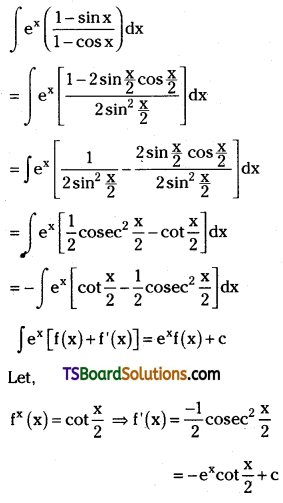 TS Inter Second Year Maths 2B Integration Important Questions Very Short Answer Type L2 Q62