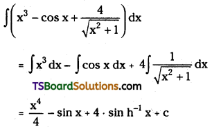 TS Inter Second Year Maths 2B Integration Important Questions Very Short Answer Type L2 Q66