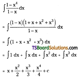 TS Inter Second Year Maths 2B Integration Important Questions Very Short Answer Type L2 Q8