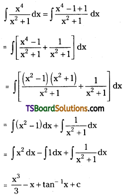 TS Inter Second Year Maths 2B Integration Important Questions Very Short Answer Type L2 Q9