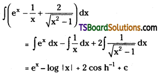 TS Inter Second Year Maths 2B Integration Important Questions Very Short Answer Type L3 Q10