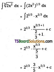 TS Inter Second Year Maths 2B Integration Important Questions Very Short Answer Type L3 Q4