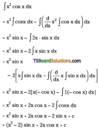 TS Inter Second Year Maths 2B Integration Important Questions Very Short Answer Type L3 Q43