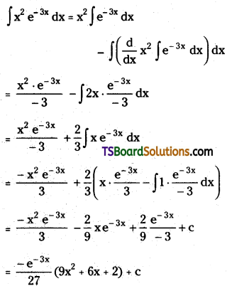 TS Inter Second Year Maths 2B Integration Important Questions Very Short Answer Type L3 Q53