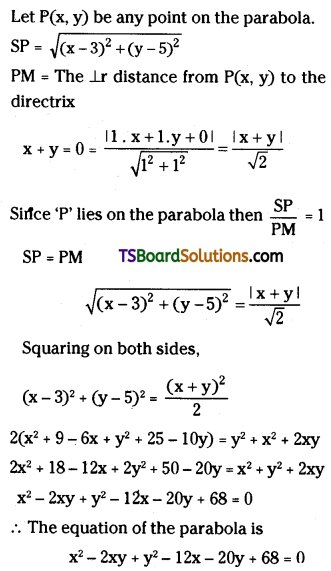 TS Inter Second Year Maths 2B Parabola Important Questions Long Answer Type L3 Q1.2