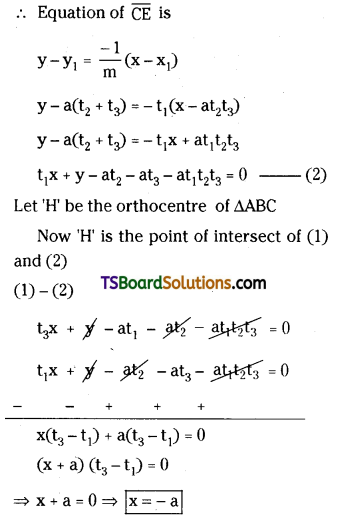 TS Inter Second Year Maths 2B Parabola Important Questions Long Answer Type L3 Q10.2