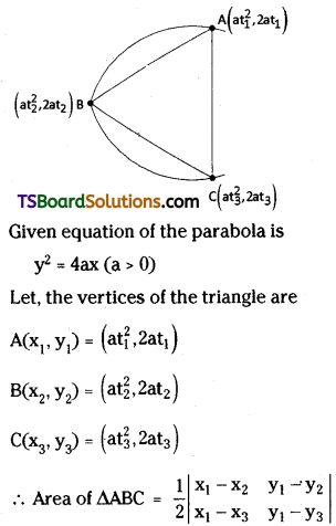 TS Inter Second Year Maths 2B Parabola Important Questions Long Answer Type L3 Q8