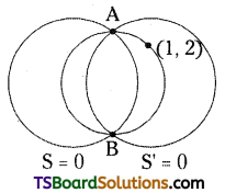 TS Inter Second Year Maths 2B System of Circles Important Questions Short Answer Type L1 Q12