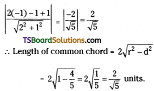 TS Inter Second Year Maths 2B System of Circles Important Questions Short Answer Type L1 Q19