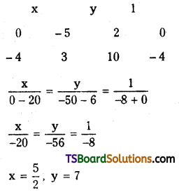 TS Inter Second Year Maths 2B System of Circles Important Questions Short Answer Type L1 Q9