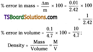 TS Inter 1st Year Physics Study Material Chapter 2 Units and Measurements 16
