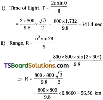 TS Inter 1st Year Physics Study Material Chapter 4 Motion in a Plane 27