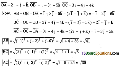 TS Inter First Year Maths 1A Addition of Vectors Important Questions Short Answer Type 11