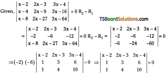 TS Inter First Year Maths 1A Matrices Important Questions Long Answer Type 4
