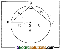 TS Inter First Year Maths 1A Properties of Triangles Important Questions Long Answer Type 17