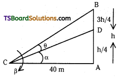 TS Inter First Year Maths 1A Properties of Triangles Important Questions Long Answer Type 28