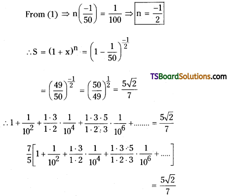 TS Inter Second Year Maths 2A Binomial Theorem Important Questions Long Answer Type 29