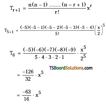 TS Inter Second Year Maths 2A Binomial Theorem Important Questions Long Answer Type 33