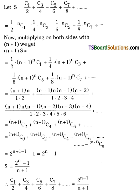 TS Inter Second Year Maths 2A Binomial Theorem Important Questions Long Answer Type 9