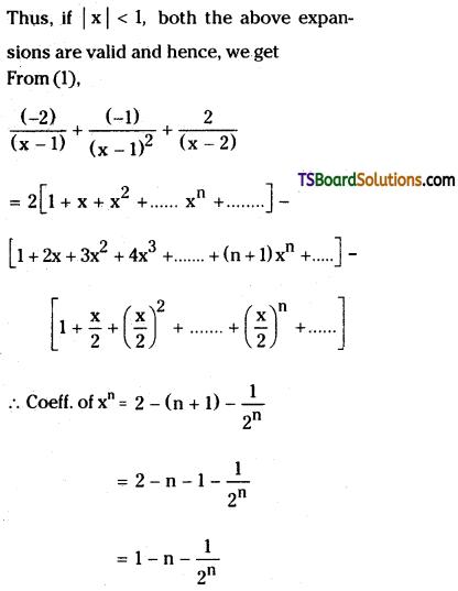 TS Inter Second Year Maths 2A Partial Fractions Important Questions 21