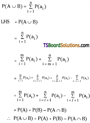 TS Inter Second Year Maths 2A Probability Important Questions Long Answer Type 3