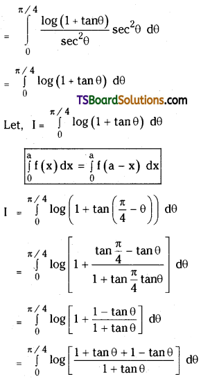 TS Inter Second Year Maths 2B Definite Integrals Important Questions Long Answer Type L1 Q3.1