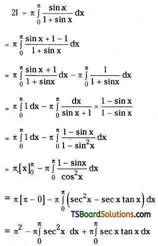 TS Inter Second Year Maths 2B Definite Integrals Important Questions Long Answer Type L1 Q7.1