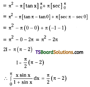 TS Inter Second Year Maths 2B Definite Integrals Important Questions Long Answer Type L1 Q7.2