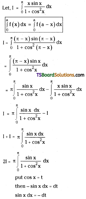TS Inter Second Year Maths 2B Definite Integrals Important Questions Long Answer Type L1 Q8