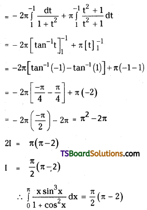 TS Inter Second Year Maths 2B Definite Integrals Important Questions Long Answer Type L1 Q9.2