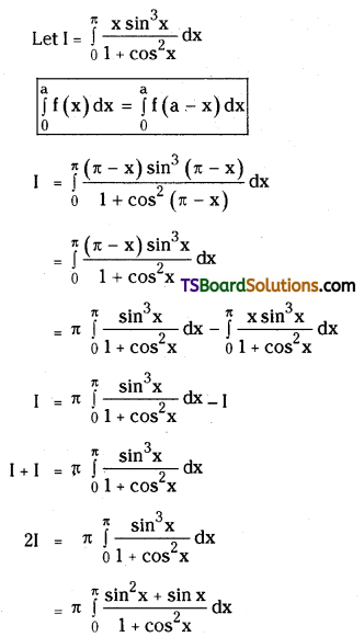 TS Inter Second Year Maths 2B Definite Integrals Important Questions Long Answer Type L1 Q9
