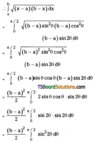 TS Inter Second Year Maths 2B Definite Integrals Important Questions Long Answer Type L2 Q1